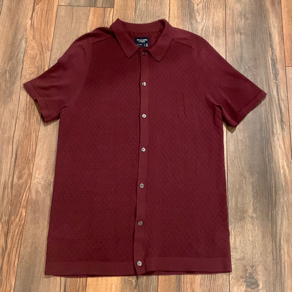 Abercrombie Knit Polo Sweater